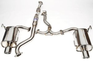 Subaru Forester Performance Exhaust - Invidia - Q300 - Rolled Polished Tips Cat-Back - `14-`16