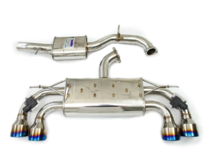 Volkswagen Golf Performance Exhaust - Invidia - Q300 - Titanium Tips - `18-`21