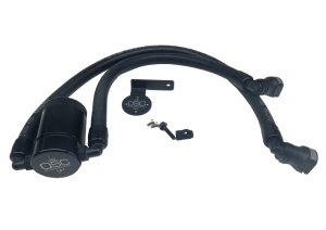 Ford F-150 Oil Separator - Driver Side - J&L - 3.0 - Black Anodized - `11-`17