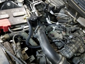 Ford Expedition Oil Separator - Passenger Side - J&L - 3.0 - Black Anodized - `18-`21