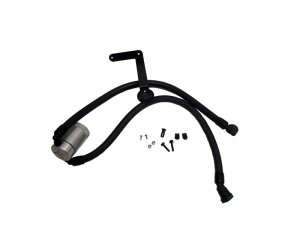 Ford Expedition Oil Separator - Passenger Side - J&L - Oil Separator 3.0 - Clear Anodized - `18-`21