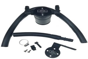 Ford Focus ST Oil Separator - Rear - J&L - 3.0 - Black Anodized - `13-`14