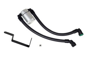 Ford Explorer Sport Oil Separator - Passenger Side - J&L - 3.0 - Clear Anodized - `13-`19