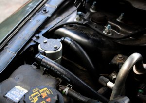 Ford Taurus SHO Oil Separator - Passenger Side - J&L - 3.0 - Clear Anodized - `10-`18