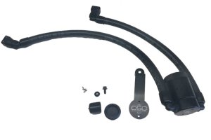 Ford Bullitt Oil Separator - Driver Side - J&L - 3.0 - Black Anodized - 2019 Ford Bullitt Oil Separator - Driver Side - J&L - 3.0 - Black Anodized - 2019