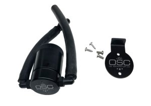 Ford F-150 Harley Davidson Oil Separator - Driver Side - J&L - 3.0 - Black Anodized - `02-`03
