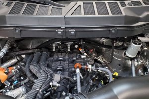 Ford Expedition Oil Separator - Passenger Side - J&L - 3.0 - Clear Anodized - `22-`24