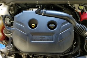 Ford Fusion Engine Oil Separator - Passenger Side - J&L - J&L Oil Separator 3.0 - Clear Anodized - `13-`19