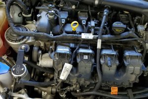 Lincoln MKZ Engine Oil Separator - Passenger Side - J&L - J&L Oil Separator 3.0 - Clear Anodized - `13-`18