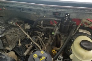 Ford F-150 Oil Separator - Driver Side - J&L - 3.0 - Black Anodized - `05-`10