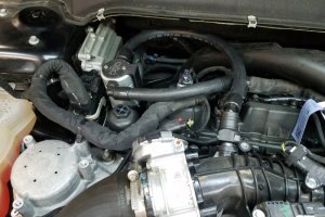 Ford Fusion Oil Separator - Passenger Side - J&L - 3.0 - Clear Anodized - `17-`19