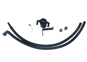 Ford Ranger Oil Separator - Driver Side - J&L - 3.0 - Black Anodized - `19-`24