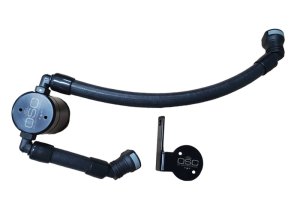 Ford Mustang Oil Separator - Passenger Side - J&L - 3.0 - Black Anodized - `20-`22