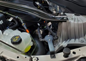 Ford Explorer Oil Separator - Driver Side - J&L - 3.0 - Black Anodized - `20-`24