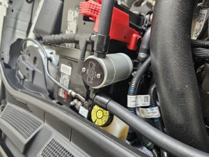 Ford Escape Oil Separator - Driver Side - J&L - Oil Separator 3.0, PCV Side - Clear Anodized - `23-`25