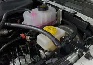 Jeep Wrangler JL Oil Separator - Driver Side - J&L - 3.0 - Black Anodized - `18-`25