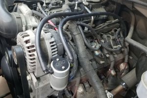 Chevrolet Truck Oil Separator - Driver Side - J&L - 3.0 - Clear Anodized - `97-`13 Chevrolet Truck Oil Separator - Driver Side - J&L - 3.0 - Clear Anodized - `97-`13