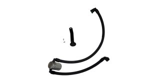 Ford Mustang Oil Separator - PCV Side - J&L - 3.0 - Clear Anodized - `24-`25