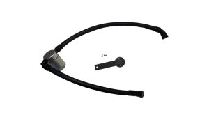 Chevrolet Silverado 1500 Oil Separator - Passenger Side - J&L - Oil Separator 3.0 - Clear Anodized - `19-`23