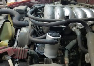 Toyota 4Runner Oil Separator - Driver Side - J&L - 3.0 - Clear Anodized - `95-`04