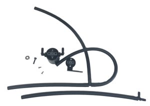 Nissan Titan Oil Separator - Passenger Side - J&L - 3.0 - Black Anodized - `03-`15