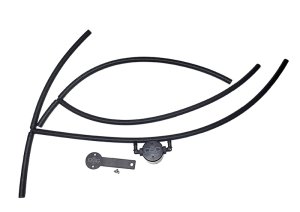 Nissan Titan Oil Separator - Passenger Side - J&L - 3.0 - Black Anodized - `16-`24