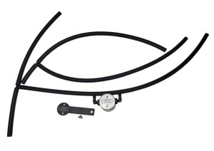 Nissan Titan Oil Separator - Passenger Side - J&L - 3.0 - Clear Anodized - `16-`24