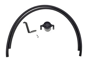 Nissan Frontier Oil Separator - Passenger Side - J&L - J&L 3.0 - Black Anodized - `05-`19