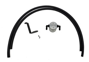 Nissan Frontier Oil Separator - Passenger Side - J&L - 3.0 - Clear Anodized - `05-`19 Nissan Frontier Oil Separator - Passenger Side - J&L - 3.0 - Clear Anodized - `05-`19