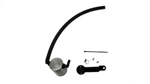 Honda CRV Oil Separator - Passenger Side - J&L - 3.0 - Clear Anodized - `17-`24