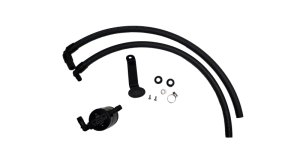 Toyota Sequoia Oil Separator - Driver Side - J&L - Oil Separator 3.0 - Black Anodized - `23-`25 Toyota Sequoia Oil Separator - Driver Side - J&L - Oil Separator 3.0 - Black Anodized - `23-`25