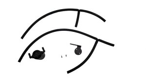 Infiniti QX80 Oil Separator - Driver Side - J&L - 3.0 - Black Anodize - `14-`24