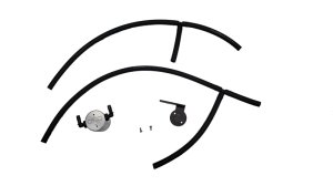 Nissan Armada Oil Separator - Driver Side - J&L - 3.0 - Clear Anodize - `17-`24