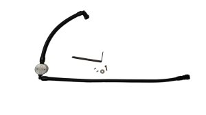 Ford Transit Oil Separator - J&L - 3.0 - Clear Anodized - `20-`25