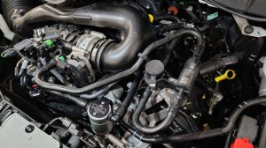 Ford Transit Oil Separator - J&L - 3.0 - Clear Anodized - `20-`25 Ford Transit Oil Separator - J&L - 3.0 - Clear Anodized - `20-`25