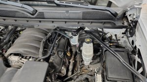 Chevrolet Silverado 1500 Oil Separator - J&L - 3.0 PCV Side - Clear Anodized - `14-`18