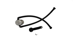 GMC Sierra 1500 Oil Separator - J&L - 3.0 PCV Side - Clear Anodized - `14-`18