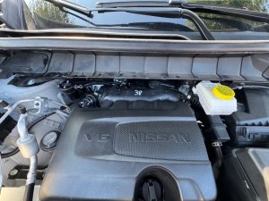 Nissan Pathfinder Oil Separator - PCV Side - J&L - 3.0 - Black Anodized - `22-`25