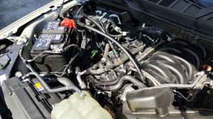 Ford F-150 Oil Separator - J&L - 3.0 PCV Side - Black Anodized - `21-`26