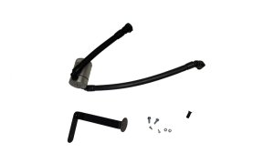 Ford F-150 Oil Separator - J&L - 3.0 PCV Side - Clear Anodized - `15-`17