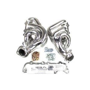 Ford F-150 Performance Exhaust - JBA - Cat4Ward Header - Shorty, 1-3/4in Primary, Firecone Collector - Silver - `15-`20 Ford F-150 Performance Exhaust - JBA - Cat4Ward Header - Shorty, 1-3/4in Primary, Firecone Collector - Silver - `15-`20