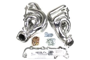 Ford F-150 Performance Exhaust - JBA - Cat4Ward Header - Shorty, 1-3/4in Primary, Firecone Collector - Silver - `15-`20 Ford F-150 Performance Exhaust - JBA - Cat4Ward Header - Shorty, 1-3/4in Primary, Firecone Collector - Silver - `15-`20