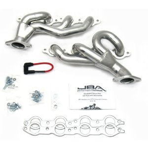 Chevrolet Camaro Performance Exhaust - JBA - Cat4Ward Headers - Silver - `10-`15