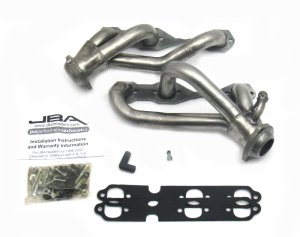 GMC S Truck Performance Exhaust - JBA - Cat4Ward Headers - Raw - `96-`01
