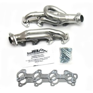 Dodge Ram Performance Exhaust - JBA - Cat4Ward Header - Silver - `02-`03