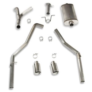 RAM 1500 Performance Exhaust - Rear - JBA - Cat Back, Dual Rear Exit, 304SS - `19-`22