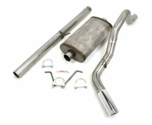 GMC 1500 Performance Exhaust - Dual Rear Exit - JBA - 304SS Cat Back - `19-`22