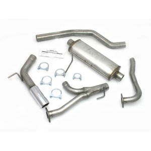 Nissan Armada Performance Exhaust - Pass Side Single Exit - JBA - Cat Back - Stainless Steel Polished Chrome - `04-`15