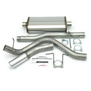 Ford F-150 Super Crew Performance Exhaust - Pass Side Single Exit - JBA - Cat Back - `01-`03 Ford F-150 Super Crew Performance Exhaust - Pass Side Single Exit - JBA - Cat Back - `01-`03