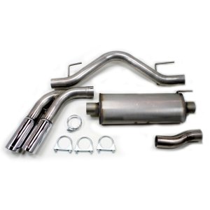 Ford Raptor Performance Exhaust - Passenger Side Dual Exit - JBA - 409SS Cat Back - `10-`14